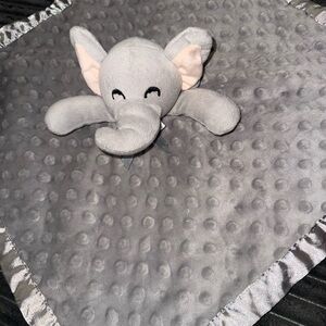 Gray Elephant Security Blanket for Kids